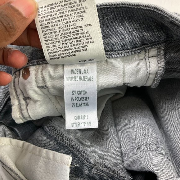 Citizens of Humanity Womens Demy Cropped Flare Jeans Gray High Rise Size 28 - Picture 9 of 12